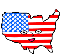 United States Usa Sticker - United States Usa Flag Stickers