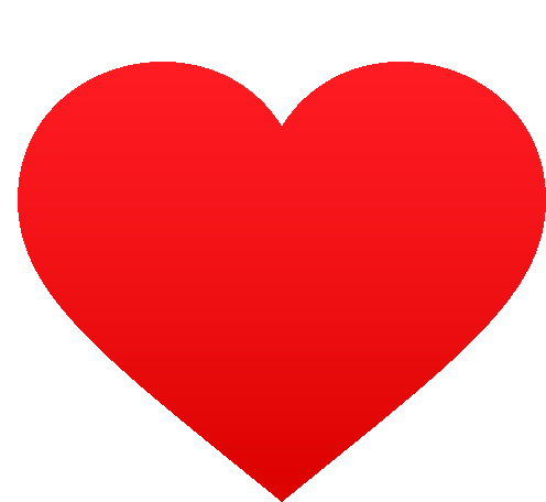 Red Heart Symbols Sticker - Red Heart Symbols Joypixels Stickers