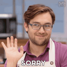 sorry tanner gcbs great canadian baking show baking show canada