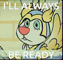 Angel Hare Ill Always Be Ready GIF - Angel Hare Ill Always Be Ready Fierce GIFs