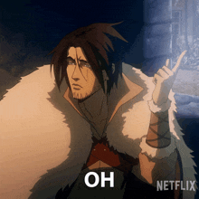 Oh Uh Never Mind Then Trevor Belmont GIF - Oh Uh Never Mind Then Trevor Belmont Castlevania GIFs