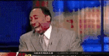 Stephen A Smith GIF - Stephen A Smith Laughing Funny GIFs
