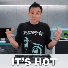 Its Hot Dave Lee GIF - Its Hot Dave Lee Dave2d GIFs