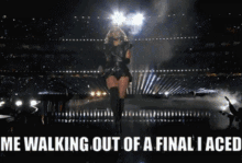 Ace It Aced Final GIF - Ace It Aced Final Walking Out Of A Test GIFs