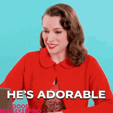 Hes Adorable Good Housekeeping GIF - Hes Adorable Good Housekeeping Ryland Adams GIFs