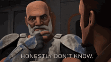 Star Wars Captain Rex GIF - Star Wars Captain Rex I Honestly Dont Know GIFs