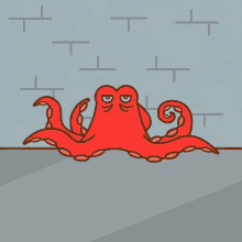 Octopus Disappear GIF