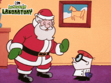 Santa Telling Dexter No Dexter'S Laboratory GIF - Santa Telling Dexter No Dexter Dexter'S Laboratory GIFs