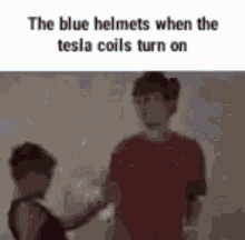 blue helmets