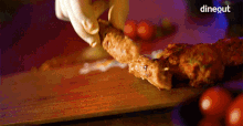Prepping Up Dineout GIF - Prepping Up Dineout Food On A Board GIFs