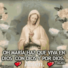 Oh Maria Inmaculado Corazon GIF - Oh Maria Inmaculado Corazon Con Dios GIFs