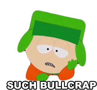 Such Bullcrap Kyle Broflovski Sticker - Such Bullcrap Kyle Broflovski South Park Stickers