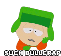 Such Bullcrap Kyle Broflovski Sticker - Such Bullcrap Kyle Broflovski South Park Stickers