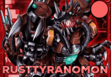 Digimon Rusttyranomon GIF - Digimon Rusttyranomon Tyranomon GIFs
