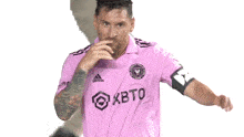 Hyping The Crowd Lionel Messi GIF - Hyping The Crowd Lionel Messi Inter Miami Cf GIFs