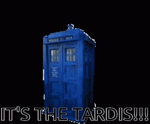 Its The Tardis Doctor Who GIF - Its The Tardis Tardis Doctor Who GIFs
