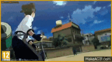 a screenshot of a video game with the number 12 on the bottom