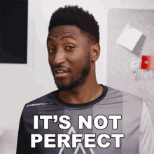 Its Not Perfect Marques Brownlee GIF - Its Not Perfect Marques Brownlee Its Imperfect GIFs