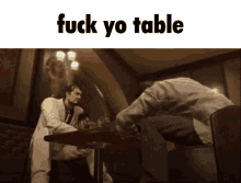 Yakuza Table Flip GIF - Yakuza Table Flip GIFs
