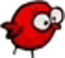 Bird Red Bird GIF - Bird Red Bird Cartoon Bird GIFs