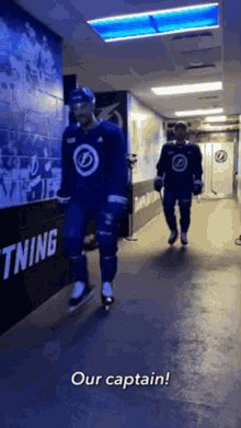 Tampa Bay Lightning Our Captain GIF - Tampa Bay Lightning Our Captain Captain GIFs