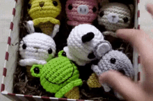 Crochet Cute Animals 可愛動物鉤針 GIF - 織毛衣kni Knittnig GIFs
