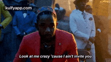 Korskolook At Me Crazy 'Cause I Ain'T Invite You.Gif GIF