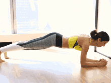 Plank Abs GIF
