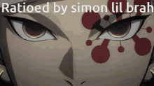 simon simon gang ratio anime demon slayer
