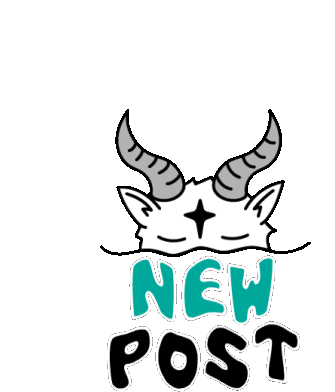 Newpost Alien Sticker - Newpost Alien Goats Stickers