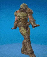 a video game character is dancing in the air .
