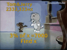 Tom And Jerry Tom And Jerry Math GIF