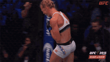 Excited Holly Holm GIF - Excited Holly Holm Ufc Brasil GIFs