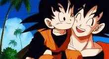 Goku Bonding GIF