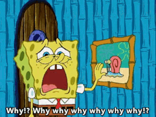 Spongebob Why Why Why Why Why Why Why GIF - Spongebob Why Why Why Why Why Why Why Why GIFs