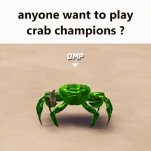 Crab Champions Anyone Want To Play GIF - Crab Champions Crab Anyone Want To Play GIFs