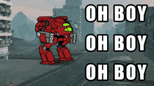 Excited Mech GIF