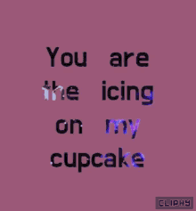 Cliphy Icing On My Cupcake GIF - Cliphy Icing On My Cupcake Foodie GIFs