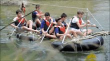 Radeau Scouts GIF - Radeau Scouts Water Rafting GIFs