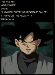 Message Goku GIF