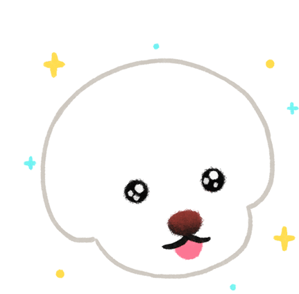 Looking Adorable Cutie Sticker - Looking Adorable Cutie Blinking Puppy Stickers