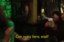 Snail Get Out GIF - Snail Get Out Leave GIFs