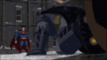 Batman And Robin Fighting GIF - Batman And Robin Fighting Superman Legendary Tdkr GIFs