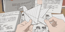 Animated Origami GIF