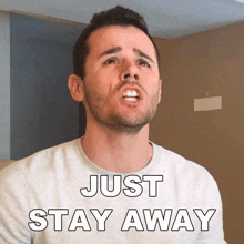 Just Stay Away Daniel Labelle GIF - Just Stay Away Daniel Labelle Get Away From Me GIFs