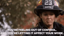 Station19 Andy Herrera GIF - Station19 Andy Herrera Youre Feeling Out Of Control GIFs