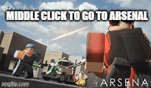 Roblox Middle Click GIF - Roblox Middle Click Arsenal GIFs