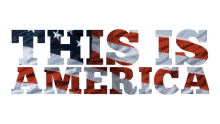 This Is America American Flag GIF - This Is America American Flag Gambino GIFs