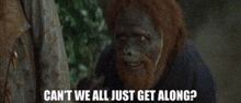 Planet Of The Apes Limbo GIF - Planet Of The Apes Limbo Cant We All Just Get Along GIFs