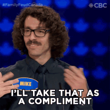 Ill Take That As A Compliment Family Feud Canada GIF